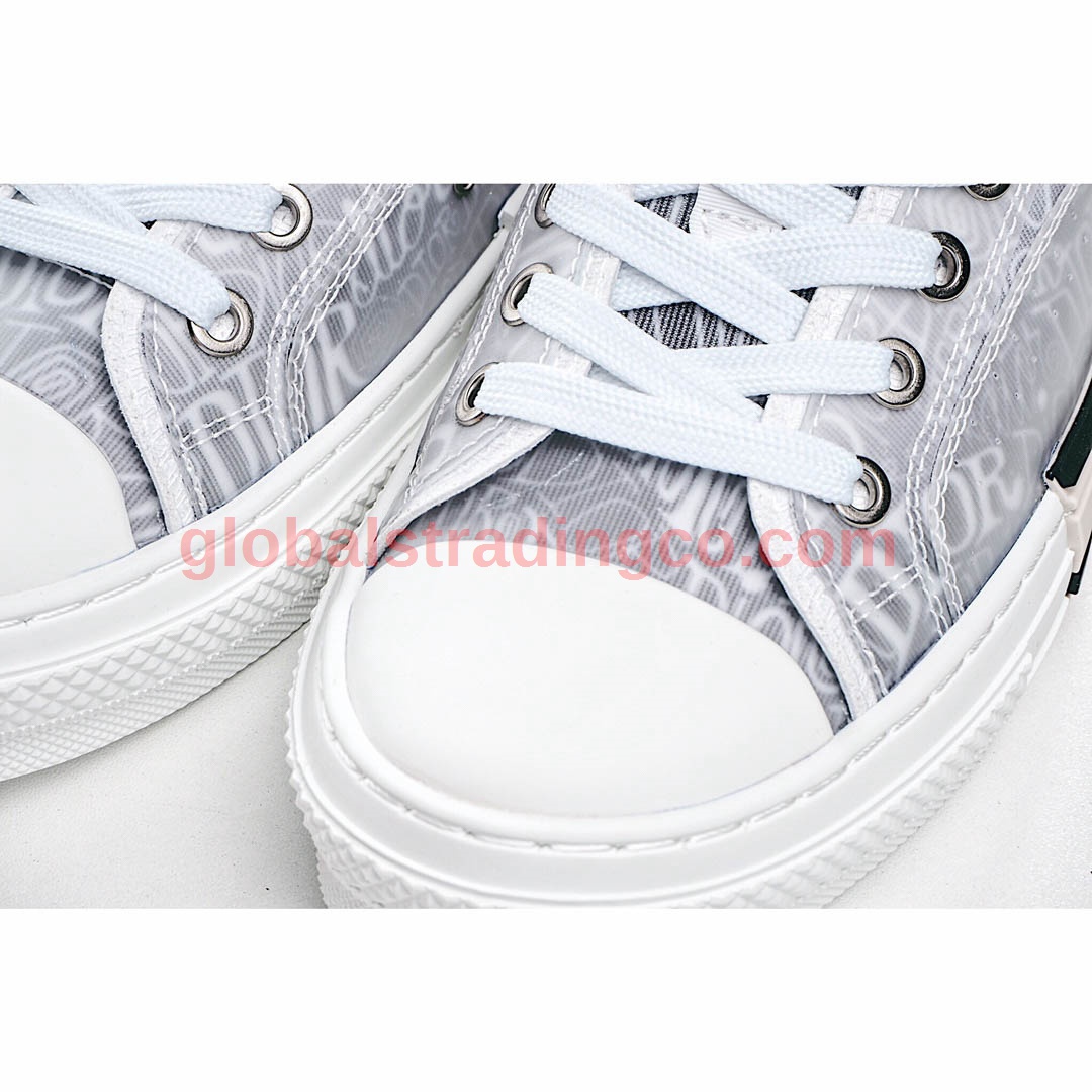 Dior B23 Oblique Slip-on Low Top Sneakers Sheer Print Sneakers